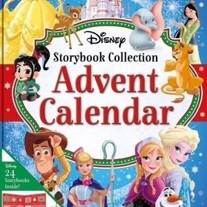 Disney advent calendar storybook collection.